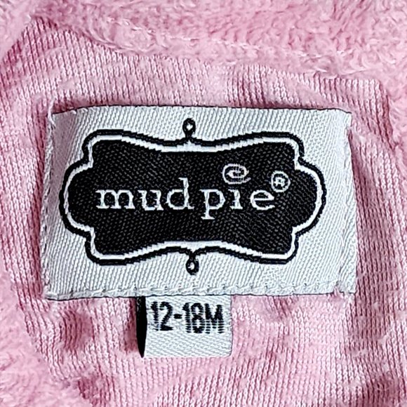 Mud Pie One Pieces Mud Pie One Piece Minky Jumper Romper Pink Blue